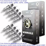 Wormhole Tattoo Cartridge Needles 20pcs Assorted Tattoo Needle Cartridges