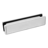 Yale Letterbox Letter Plate for uPVC, Composite & Timber Doors - White Color, Thickness 40mm -80mm, Length 12 Inches