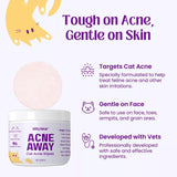 Acne Away Cat Acne Wipes - Feline Acne Treatment