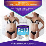 Keto Diet Pills BHB Best Ketogenic Carb Blocker Advanced Supplement