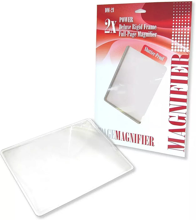 CARSON 2x Full Page Magnifier (DM-21)