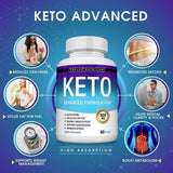 Keto Diet Pills BHB Best Ketogenic Carb Blocker Advanced Supplement