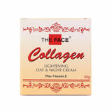 THE FACE Day + Night Cream Collagen Vitamin E Anti Aging Skin Elasticity