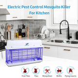 YONGTON 2 Pack 3800V 30W Mosquito Killer Fly Insect Killer Bug Zapper UV Lamp Electric