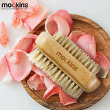 Mockins Natural Boar Body Brush Set Cellulite Massage Brush Dry Brush Exfoliate