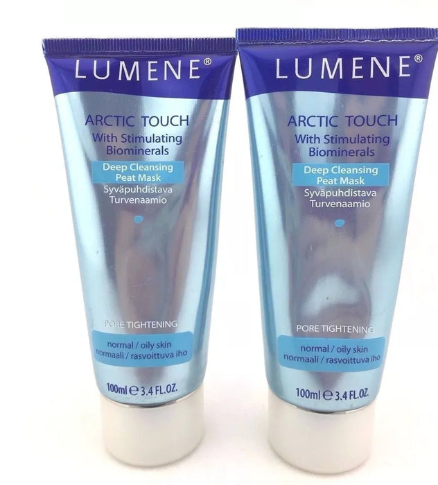 LUMENE - Arctic Touch Stimulating Biomineral Peat Mask - 3.4 oz (Each) - 2 Pack