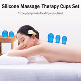 RUIZD 6 Cups Cupping Set Chinese Massage Medical Body Healthy Therapy Vacuum Suction