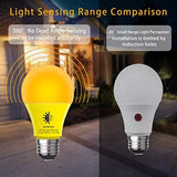 A19 Dusk To Dawn Bug Light Bulbs Outdoor Yellow Led Bug Light Bulb 10w 100w Equ