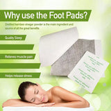 KINOKI 20Pcs Detox Foot Pads Detoxify Patch Toxins Fit Health Care Pad Cleanse & Box