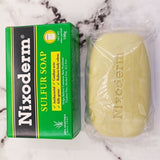 100g NIXODERM Sulfur Soap For Relief Of Common Skin Problems Vegetable Base