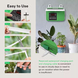 VIVOSUN Solar Automatic Drip Irrigation Kits with Timer, 3W Output, Solar Powere