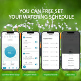 TROND Smart Sprinkler Timer Bluetooth Water Timer for Garden Hose with Schedules