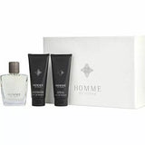 USHER 3pc Set Homme EDT Spray Shower Gel Aftershave 3.4oz Men