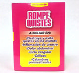 ROMPE QUISTES 100 TABS - 2 BOTTLES OF 50 TAB EACH