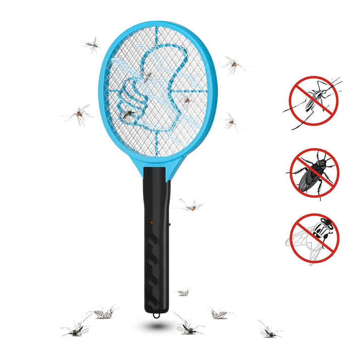 YONGTONG Fly Swatter Mosquito Pest Control Racket Swatter With Thumb Pattern Handheld