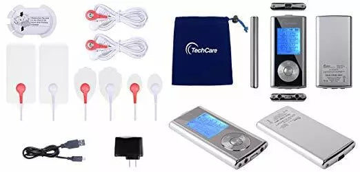 TECHCARE MASSAGER Mini Massager Tens Unit FDA 510k Cleared Lifetime Warranty Tens Machine