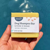 Dog Shampoo Bar with Oatmeal & Lavender | Natural Dog Soap for Dry Itchy Skin