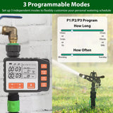 LAKEFOREST Sprinkler Timer Outdoor Irrigation Water for Garden Rain Automatic Faucet Timer