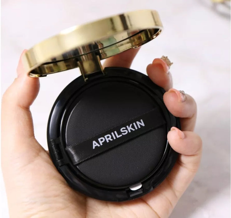 APRILSKIN Magic Snow Cushion 3.0+Refill #21 Light Beige KOREA FACE MAKEUP No.1