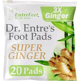 ENTREFEET Dr. Entre's Super Ginger Foot Pads: Premium Effective Foot Pads to Feel Bette