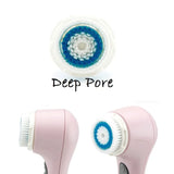 4-Pack Deep Pore Replacement Facial Brush Heads For Clarisonic Mia SmartPro