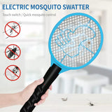 YT 2Pcs YT Mosqutio Fly Zapper Racket 2800V High Volt Insect Swatter Instant Attack