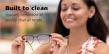 ZEISS Lens Cleaner, Eye Glasses Cleaner Spray & Wipe Solution, 8 fl oz