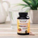 NATURE'S NUTRITION D-Mannose 1350mg with Cranberry Extra Strength Natural Urinary Health Support