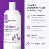 Whitening Shampoo for Dogs, Oatmeal Formula for Gentle & Soothing Coat Care