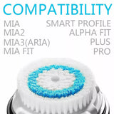 4-Pack Deep Pore Replacement Facial Brush Heads For Clarisonic Mia 1 Mia2 US