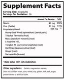2-Pack Testoprime Capsules Extra Strength Formula Supplement (120 Capsules)