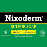 100g NIXODERM Sulfur Soap For Relief Of Common Skin Problems Vegetable Base