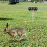 Solar Ultrasonic Animal Repeller Sensor Deer Raccoon Squirrel Garden Repellent