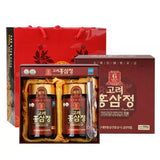 WOONGJINFOOD Korean 6 years Root Red Ginseng Extract Royal Gold 250ml x2EA (17.6 oz)) Saponin