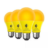 A19 Dusk To Dawn Bug Light Bulbs Outdoor Yellow Led Bug Light Bulb 10w 100w Equ