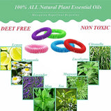 24 Pack Anti Bug Insect Pest Repellent Bracelet Wrist Band Natural Protection US