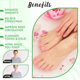 NORMACE 20pcs Ginger Foot Pads For Better Sleep and Releasing Stress