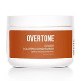 OVERTONE Haircare Ginger Coloring Conditioner with Shea Butter & Coconut Oil 8oz