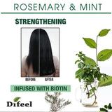 DIFEEL Hair Loss Treatment Shampoo Hair Growth Baldness Dandruff Biotin