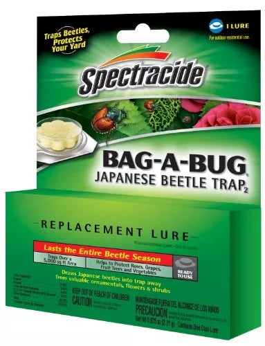 SPECTRACIDE 3 Pack Spectracide Japanese Beetle Trap Bag A Bug Replacement Lure Bait 6541692