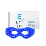 Eye See Cooling Gel Eye Mask, Cold Compress Ice Pack w/Gel Beads