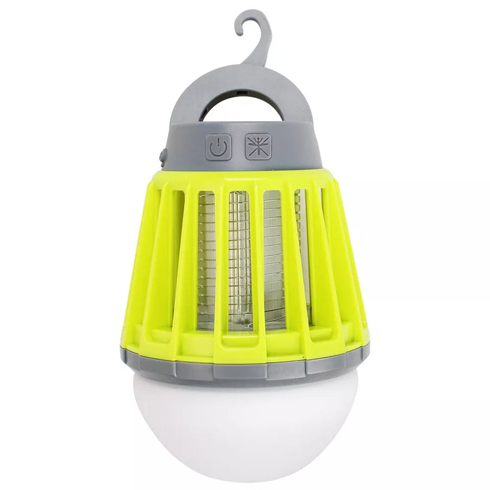 AICASE Green Electric LED Electric/Solar Mosquito Killer Fly Bug Zapper Lantern Lamp Pest Trap Light