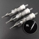 50PCS Mixed Tattoo Cartridge RS Needles Disposable Sterilized Tattoo Needle