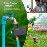 TROND Smart Sprinkler Timer Bluetooth Water Timer for Garden Hose with Schedules