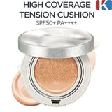 KLAVUU High Coverage Tension Cushion EX 12g #23 Medium Beige K-Beauty Makeup