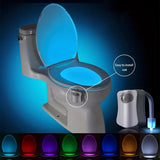 US 3-6 Pack Motion Sensor Activated LED 8 Colors Changing Toilet Night Light: Lot Size - 3 Pack