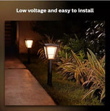 Philips Hue Econic White & Color Ambiance Outdoor Smart Pathway light Base Kit