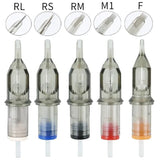 50PCS Mixed Tattoo Cartridge RS Needles Disposable Sterilized Tattoo Needle