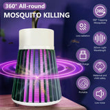 YAHA - USB Rechargeable 2Pack Electric Mosquito Killer Lamp Portable LED Light Fly Bug Zapper Lamp