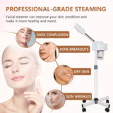 Professional Facial Steamer Beauty Salon Spa Skin Care Equipment UV Hot Ozone